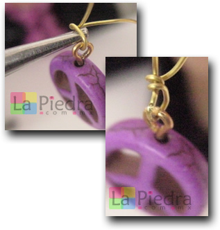 Aretes de moda paso 10