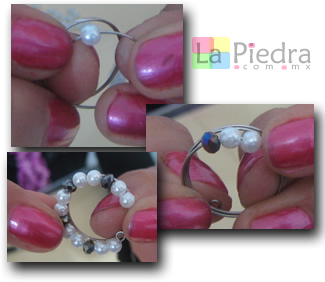 anillos con alambre memoria paso 3