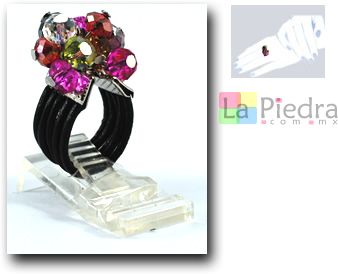 Anillos con cristales