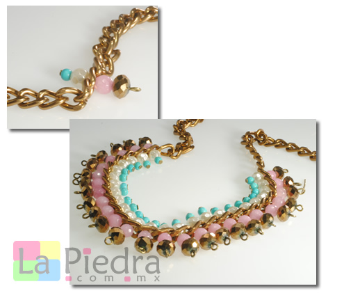 Collares babero con piedras y cristales _ paso_3