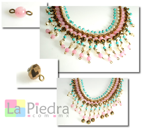 Collares babero con piedras y cristales _ paso_8