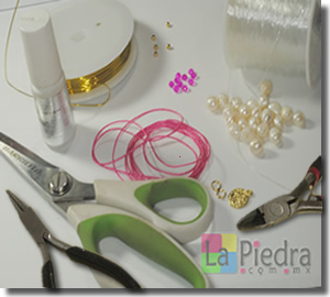 Pulseras de Perlas materiales