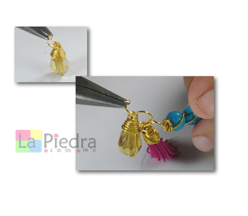 Pulseras de cuentas paso 5