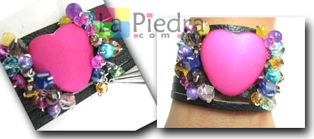 Pulseras de cuero  paso 4