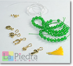 Pulseras de oro laminado materiales