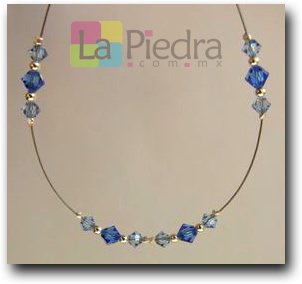 Collares de Swarovski paso 3
