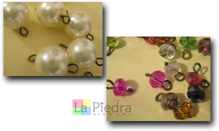 Pulseras con Perlas paso 1 y 2