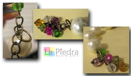 Pulseras con Perlas paso 8