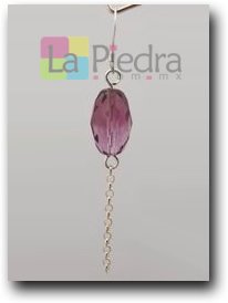 aretes con cadena paso 3