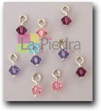 aretes con cadena paso 4