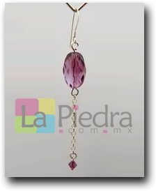 aretes con cadena paso 5