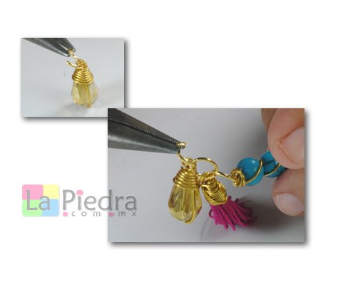 Pulseras de cuentas paso 5